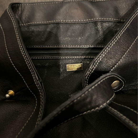 Lancel Leather Shoulder Bag - Picture 5 of 9